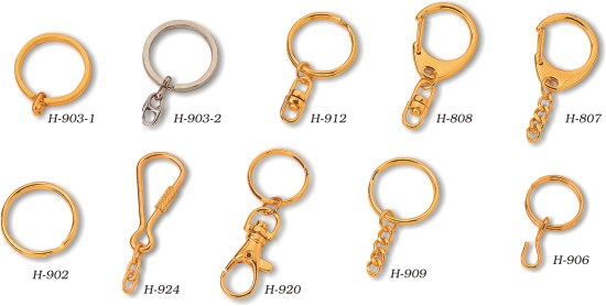 Custom Shape Metal Keychains Bulk