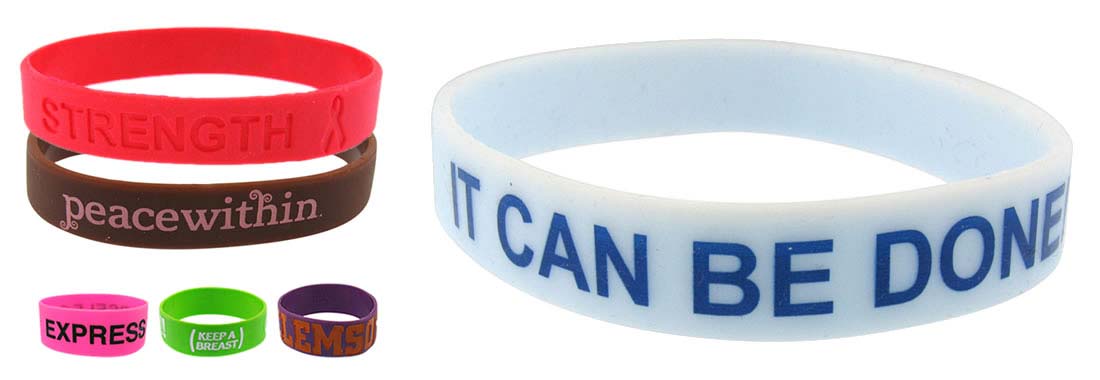 Custom School Wristbands | Charity Wristband | i4c Publicity